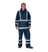 Regenschutz-Jacke Comfort Stretch, Farbe marine, Gr. 2XL