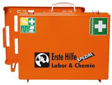 Erste-Hilfe-Spezial im Koffer,für den Labor- und Chemiebereich