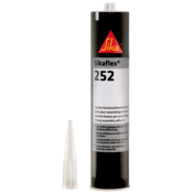 Sikaflex 252 Dicht- und Klebstoff, schwarz, 600 ml Beutel
