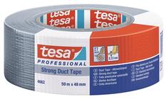Gewebeband Allzweck duct tape 4662 mattsilber L.50m B.48mm Rl.TESA Gewebeband Allzweck duct tape 4662 mattsilber L.50m B.48mm Rl.TESA