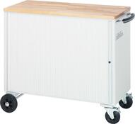 Werkzeugwagen, Platte Buche 25 mm, 8 Schubladen: 4x65, 1x130, 3x195 mm, BxTxH 1000x520x860 mm Werkzeugwagen, Platte Buche 25 mm, 8 Schubladen: 4x65, 1x130, 3x195 mm, BxTxH 1000x520x860 mm