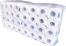 Toilettenpapier, 3-lagig, 100 Zellstoff hochweiß, Rolle 250 Blatt, VE 64 Rollen Toilettenpapier, 3-lagig, 100 Zellstoff hochweiß, Rolle 250 Blatt, VE 64 Rollen