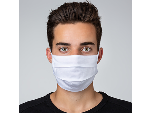 Mund-Nase-Maske MNM 1-lagig, textil, Gr. M, waschbar