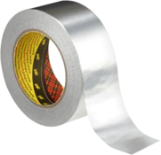 3M Aluminiumklebeband 1436, silber, 100 mm, Rolle á 50 m